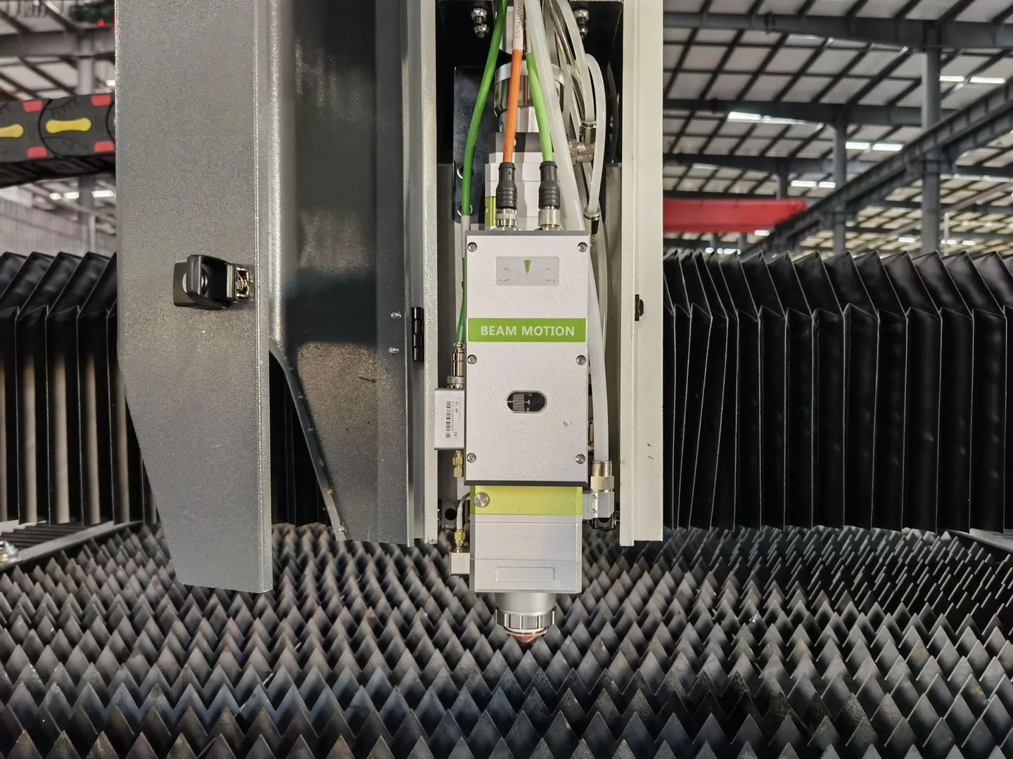 Laser Cutting Head — Factory configuration example; appearance varies by specification