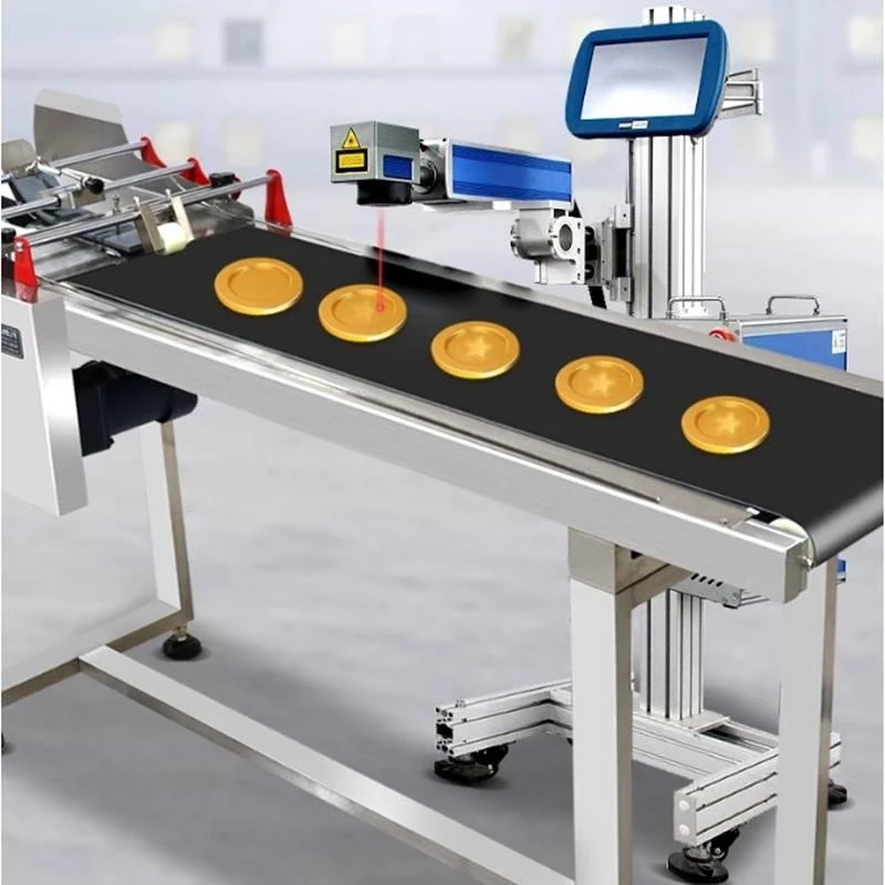 Marcatrice laser al volo FY-LMM04 per linee di produzione